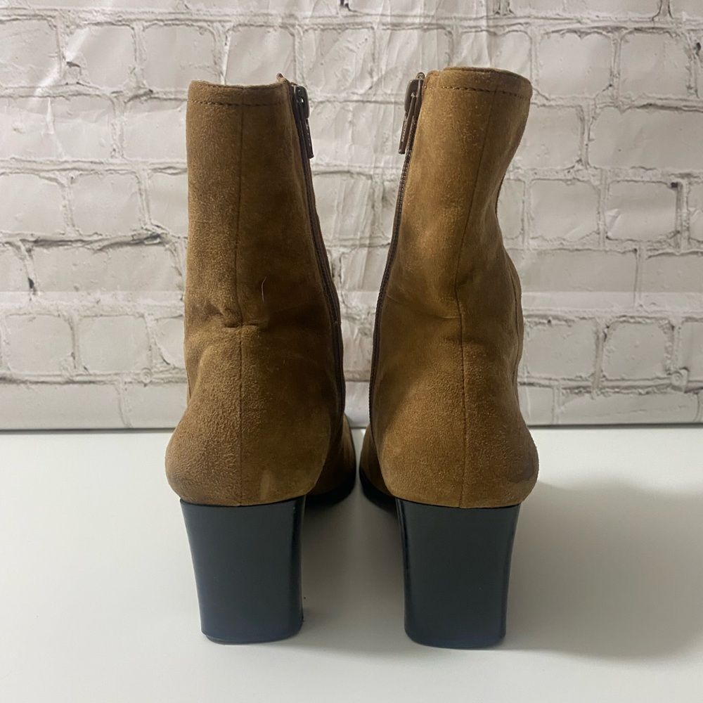 Tan Suede Boots - Picture 5 of 11